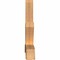 Ekena Millwork Alberta Smooth Timber Gable Bracket, Western Red Cedar, 108"W x 40"H x 5 1/2"D x 5 1/2"F, 9/12 Pitch GBW108X40X0606ALB00SWR - alternate 3